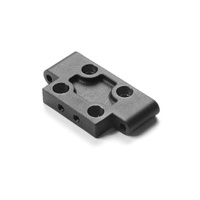 XRAY COMPOSITE FRONT LOWER ARM MOUNT FOR 1-PIECE CHASSIS