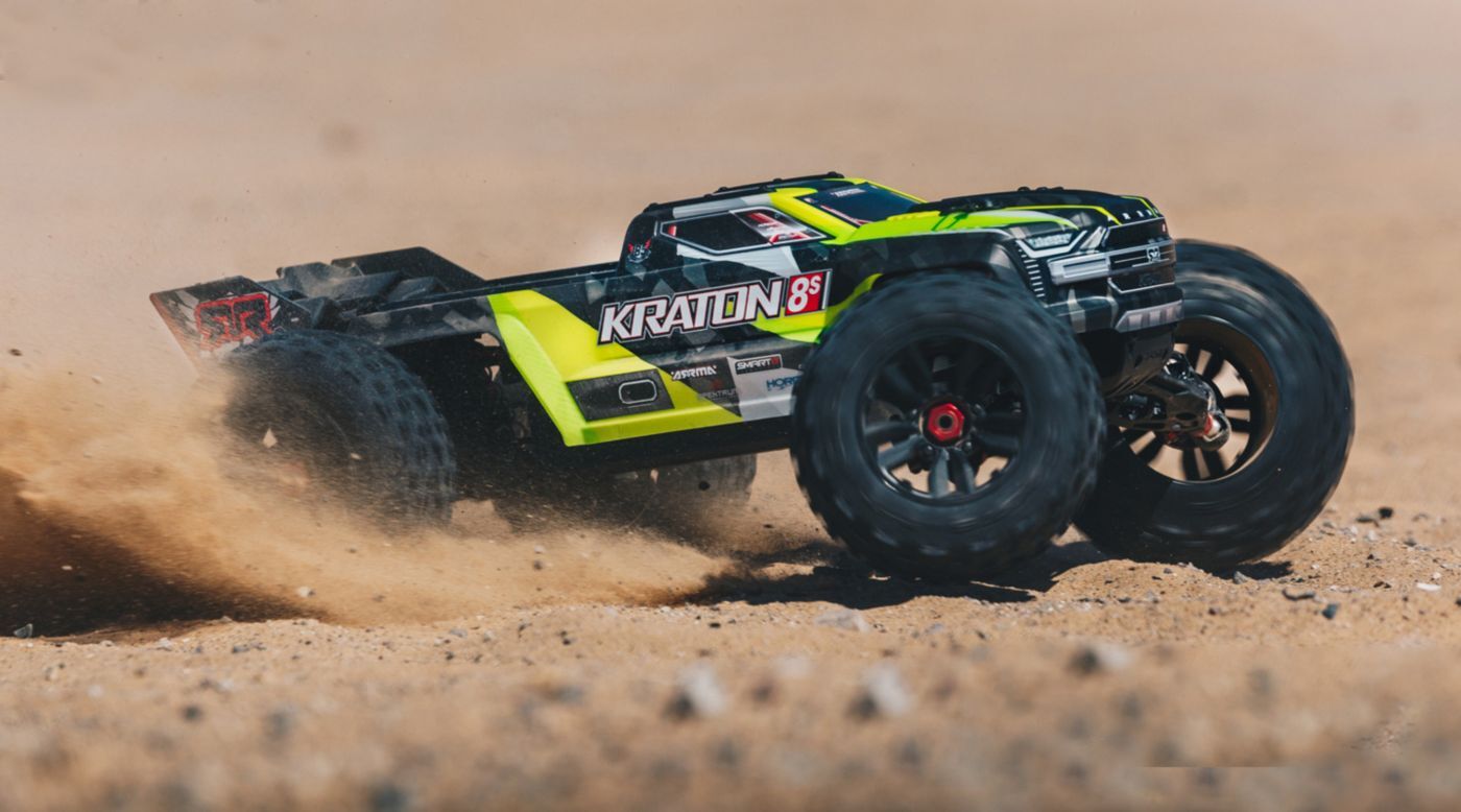 Arrma Kraton 8S 1/5 RC Monster Truck, BLX RTR Green