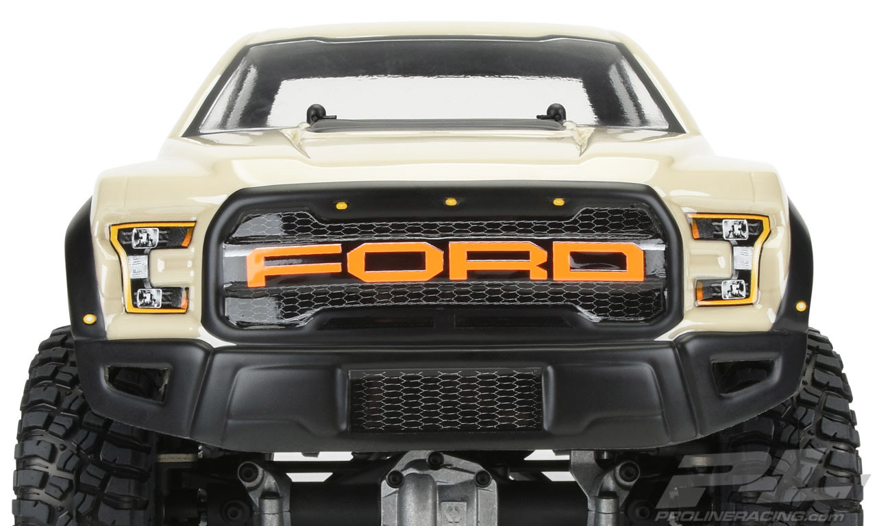 PROLINE 2017 FORD F150 RAPTOR CLEAR BODY 1-10TH CRAWLERS ...