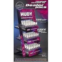 HUDY ULTIMATE SILICONE OIL 100pcs - Dealer Set with Free Display