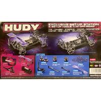 HUDYSET-UP STATION & SET-UP TOOLS + CARRYING BAG FOR 1/10 OFF-ROAD CARS