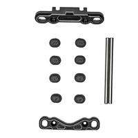 HOBBYTECH Optional 7075 CNC Rear susp. arm holder complety set - HT-STRS-135