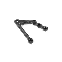 XRAY X4 CFF FRONT LOWER ARM - INNER SHOCK POSITION - GRAPHITE - RIGHT