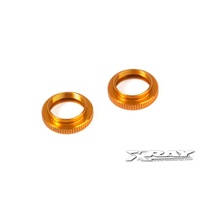 XRAY T4 ALU SHOCK ADJUSTABLE NUT - XY308042-O