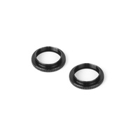 XRAY ULP ALU SHOCK ADJUSTABLE NUT - V2 - BLACK (2) - XY308044-K