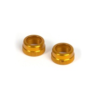 XRAY ALU SHOCK CAP-NUT WITH VENT HO - XY308352-O