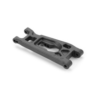 XRAY SUSPENSION ARM FRONT - LSM - RIGHT - SHORT - GRAPHITE