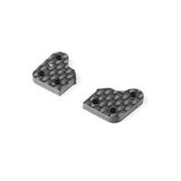 XRAY GRAPHITE EXTENSION FOR STEERING BLOCK - 1 DOT (2)