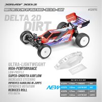 XRAY BODY FOR 1/10 2WD OFF-ROAD BUGGY - DELTA 2D - LIGHT