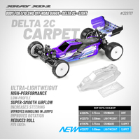 XRAY BODY FOR 1/10 2WD OFF-ROAD BUGGY - DELTA 2C - LIGHT