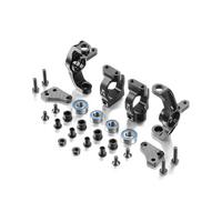 ALU STEERING BLOCKS & 7° C-HUBS - LIGHTWEIGHT - SET