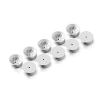 4WD FRONT WHEEL AERODISK WITH 12MM HEX IFMAR - WHITE - HARD (10)